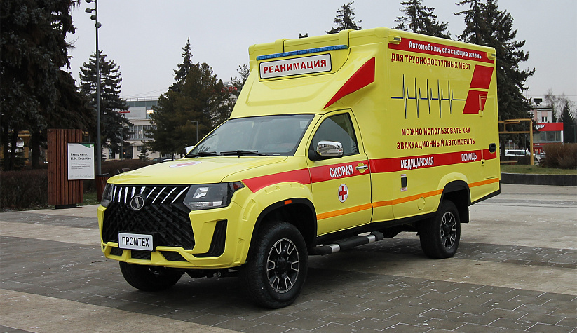 KAPITAN 4х4 Автомобиль скорой помощи Класс С