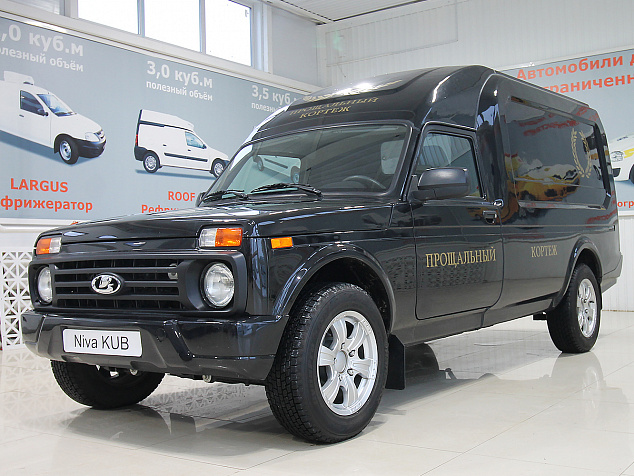 Ритуальный автомобиль на базе Lada Niva Куб / Kub