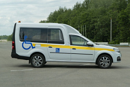 Автомобиль для перевозки инвалидов на базе Lada Largus Куб / Kub - фото Автомобили Lada