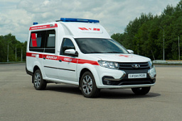 Скорая помощь на базе Lada Largus Куб / Kub. Класс А - фото Медицинские автомобили