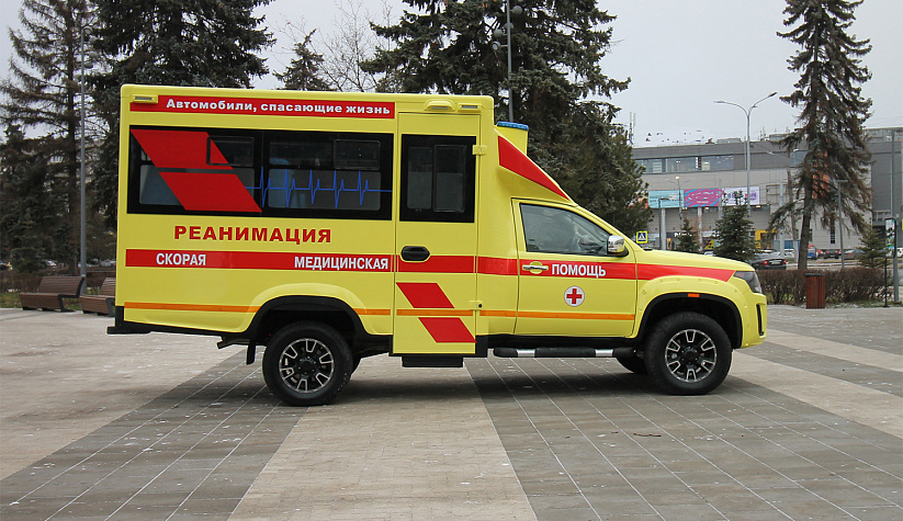 KAPITAN 4х4 Автомобиль скорой помощи Класс С
