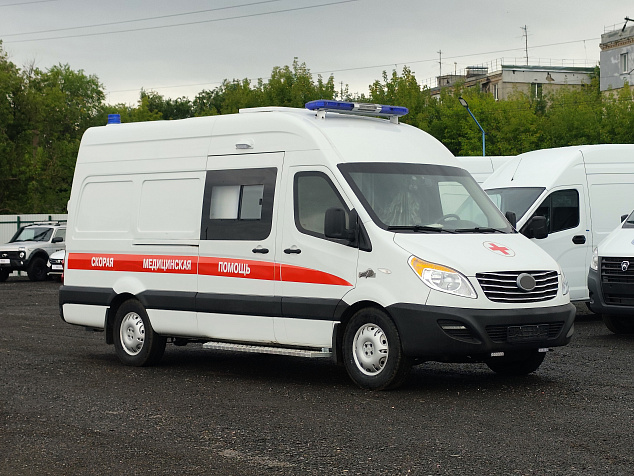 Автомобиль скорой медицинской помощи со скрытым бронированием модель 365022 Класса В