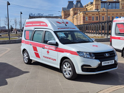 Санитарный автомобиль Roof на базе Lada Largus - фото Медицинские автомобили