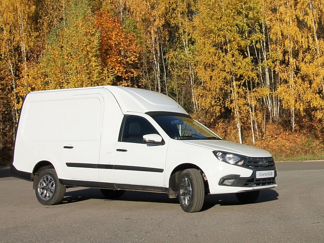 ПРОМТОВАРНЫЙ грузовой фургон Lada Granta Куб / Kub - фото | Завод спецтехники Промышленные Технологии