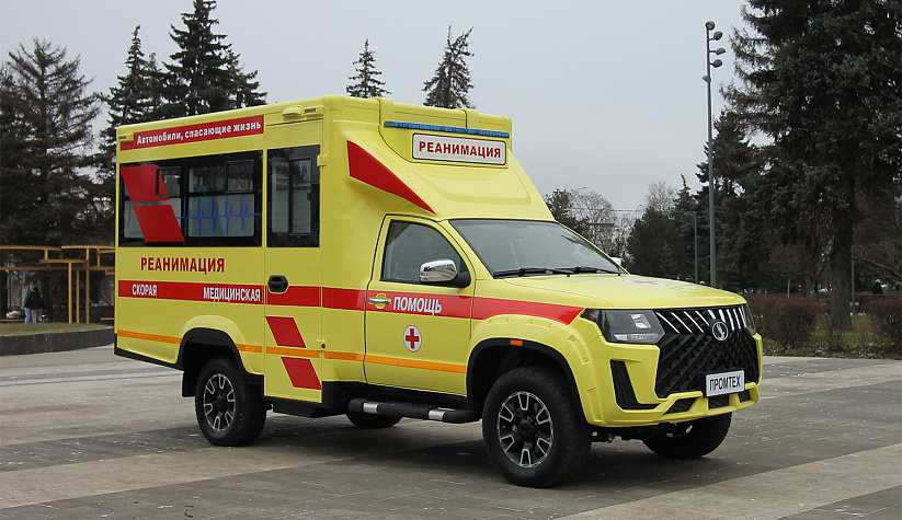 KAPITAN 4х4 Автомобиль скорой помощи Класс С