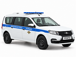 Автомобиль кинологической службы на базе LADA Largus - фото Кинологическая служба