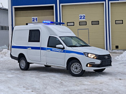 Автомобиль патрульно-постовой службы на базе LADA Granta КУБ / KUB - фото Автомобили МВД